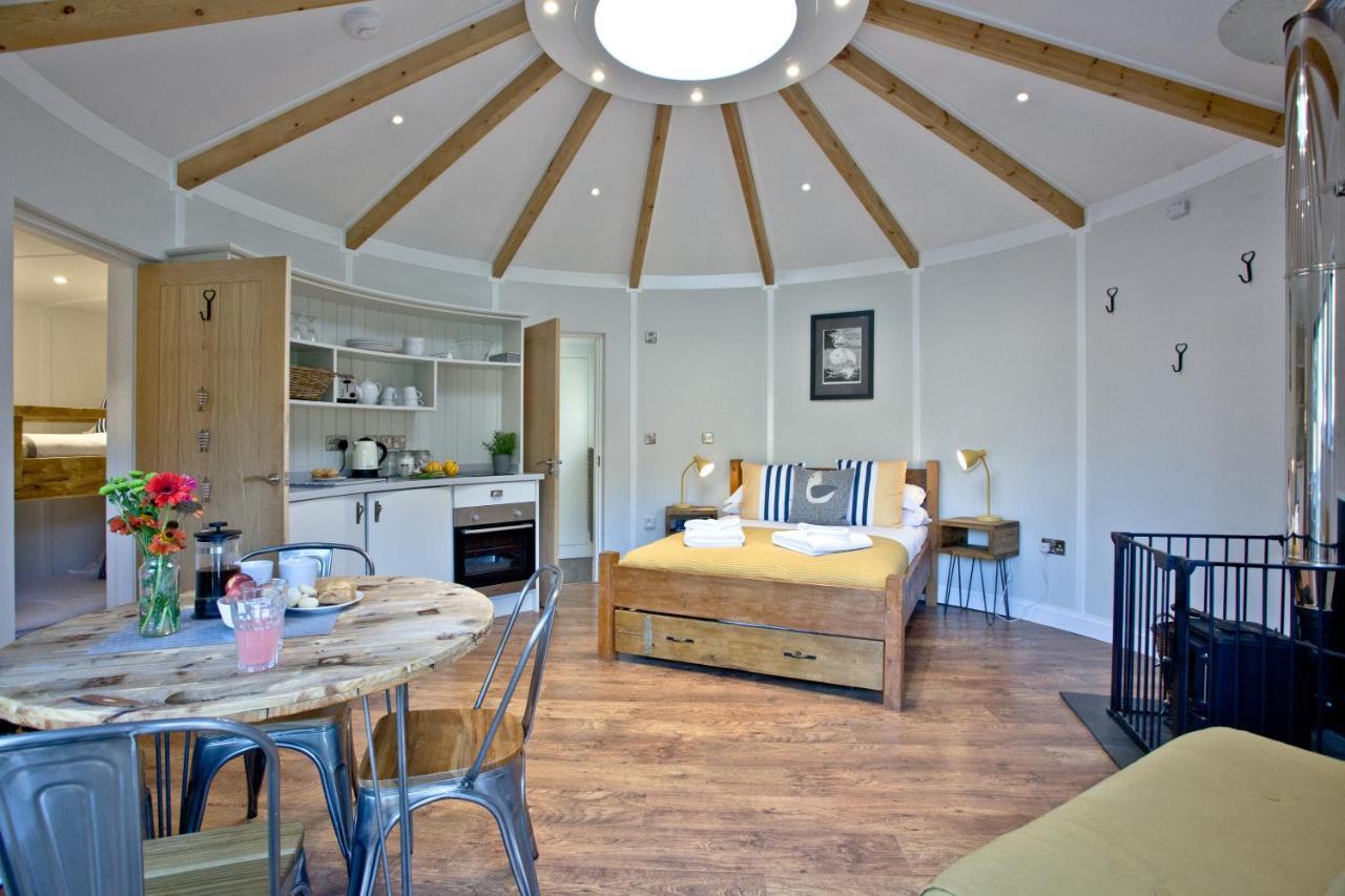 Villa East Thorne Glamping Bude Esterno foto
